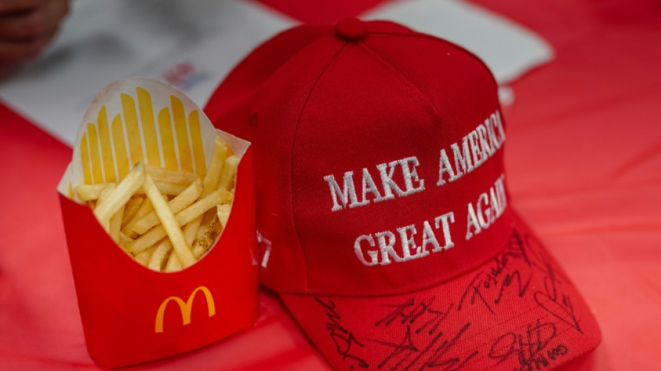 McDonald's feast undercuts Trump health pledge