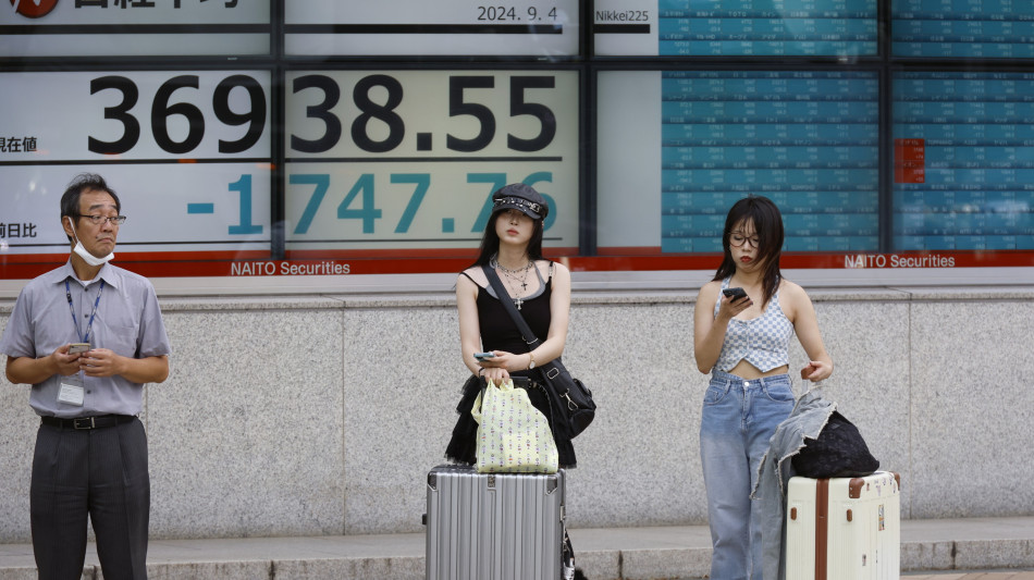 Borsa: Tokyo, apertura in netto ribasso (-1,53%)