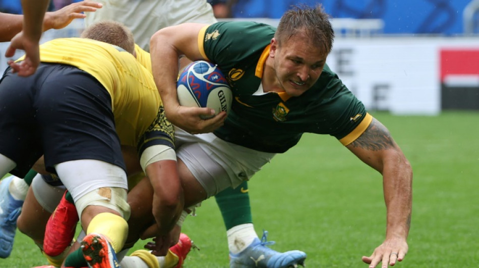 Springbok Esterhuizen given four-match ban after red card