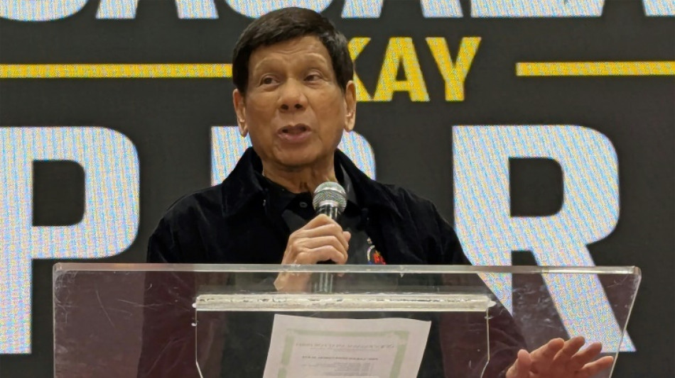 L'ex-président philippin Duterte comparaît devant la CPI, mais en visioconférence