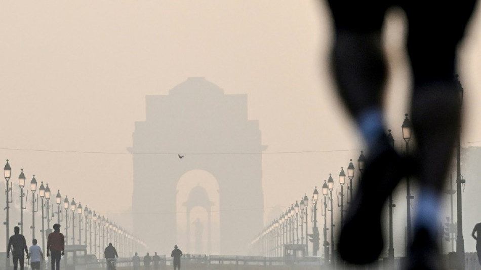 India's capital chokes in smog after firework ban flouted