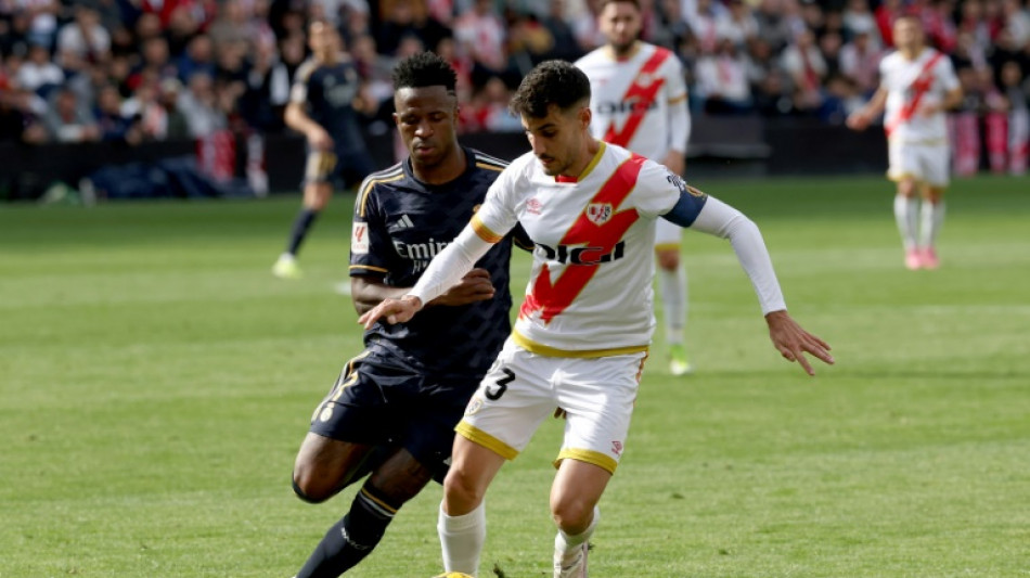 Líder Real Madrid empata com Rayo Vallecano no Espanhol