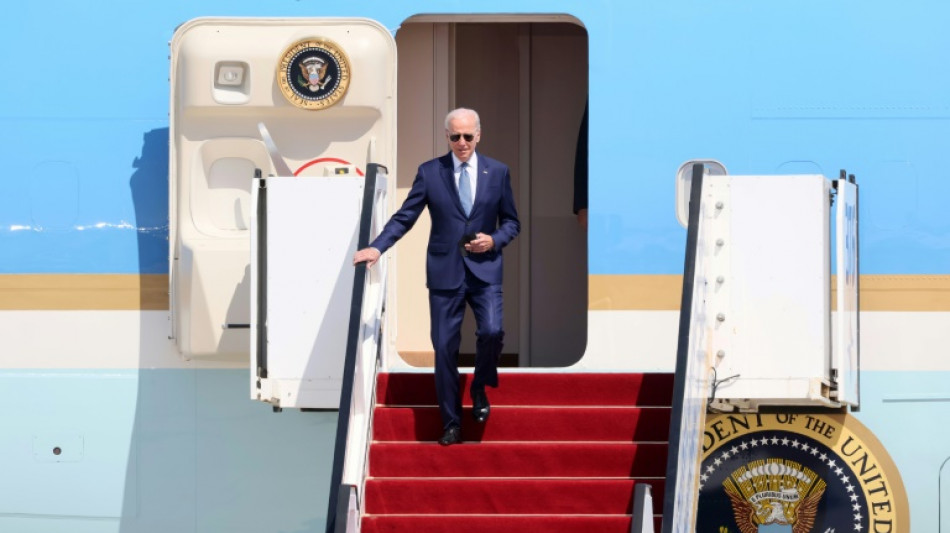 Biden zu Auftakt von Nahostreise in Israel eingetroffen 