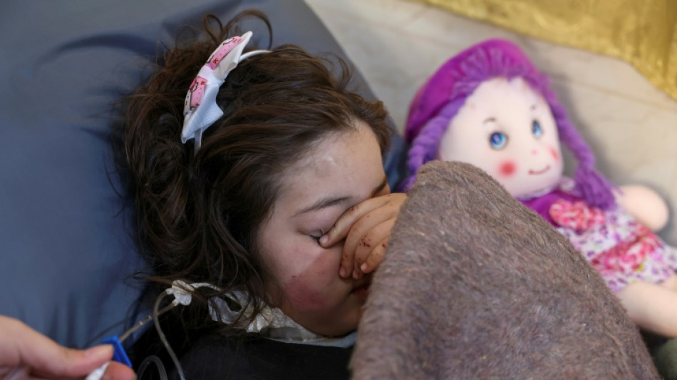 Syrian girl rescued after quake battles 'crush syndrome'