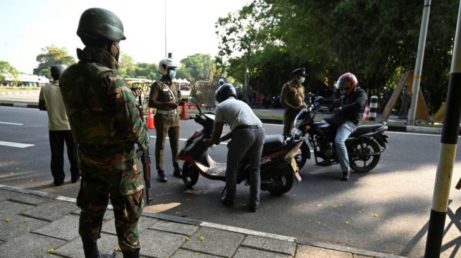 Sri Lanka: une manifestation d'opposition bloquée, les réseaux sociaux inaccessibles