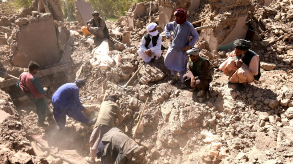 Dust and despair in Afghan village wiped out by quakes