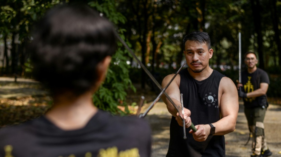 Indonesian knights keep medieval sword-fighting alive